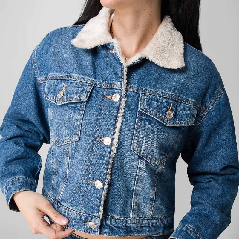 CASACA HARPET DENIM MUJER - 4