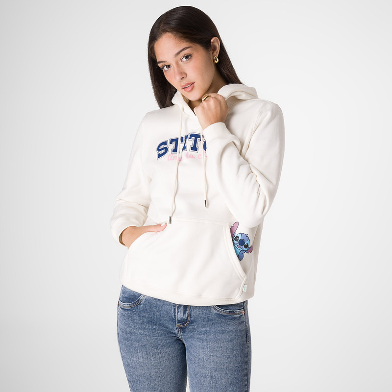 POLERAS HOODIE KAMIL-DISNEY FRANELA MUJER - 1