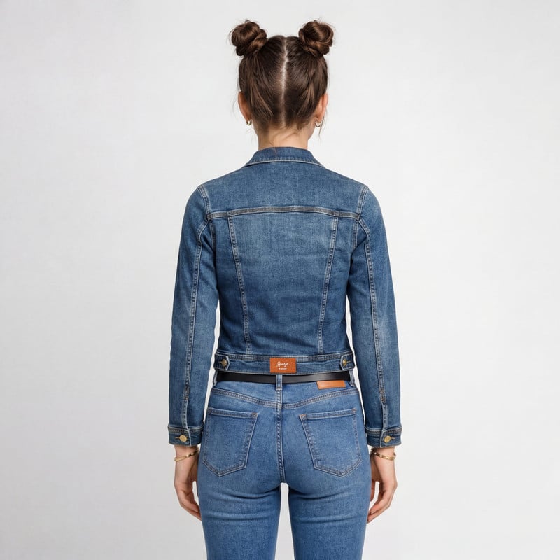 CASACA ELOISEH DENIM STRETCH MUJER - 3