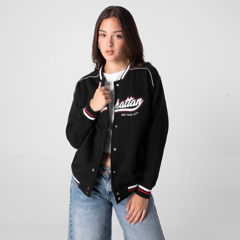 POLERAS ZIPPER ENELI FRANELA MUJER - 1