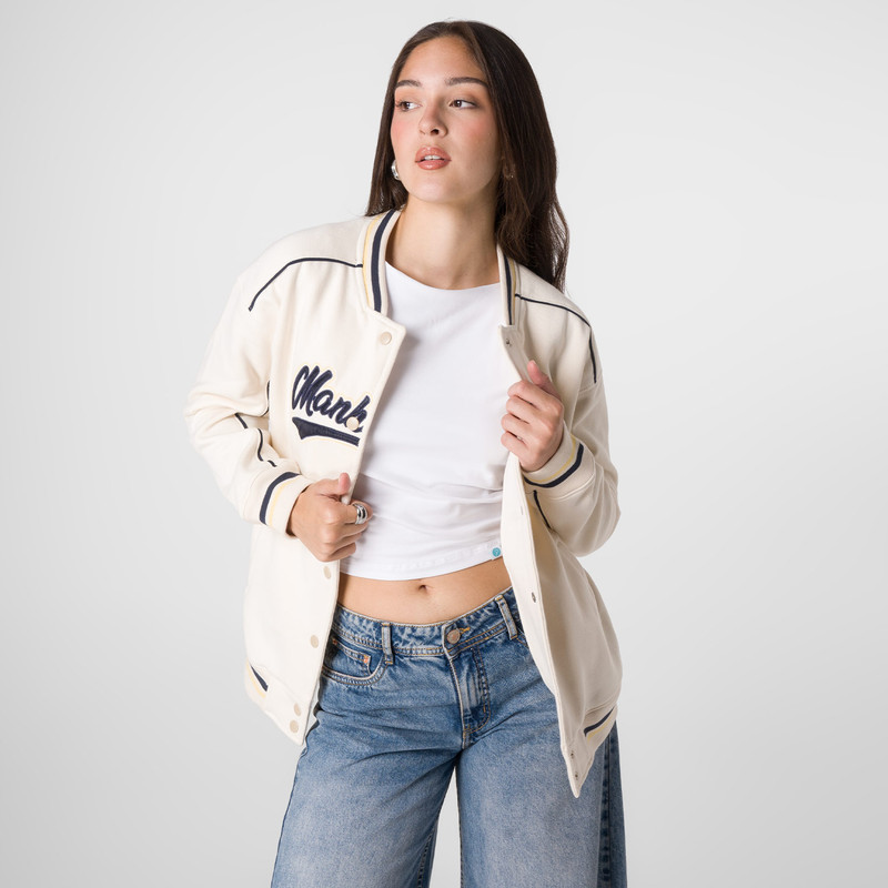 POLERAS ZIPPER ENELI FRANELA MUJER - 1