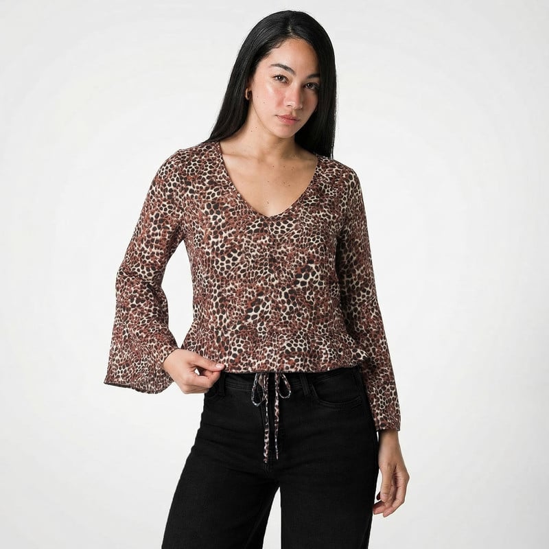 BLUSAS MODA AHNDREA POPELINA MUJER - 1