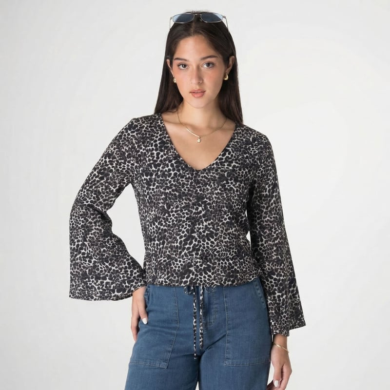 BLUSAS MODA AHNDREA POPELINA MUJER - 1