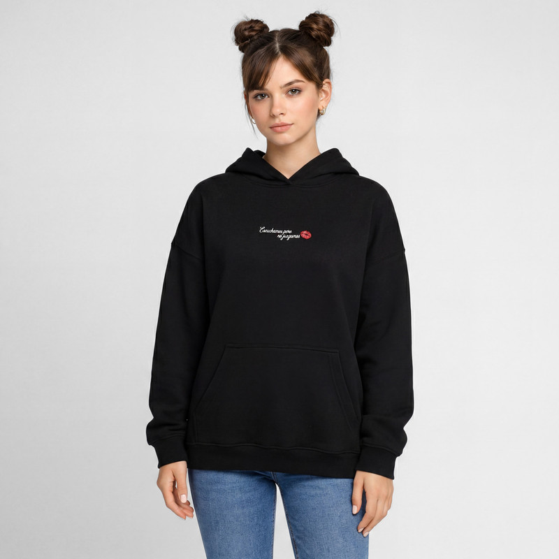 POLERAS HOODIE YUNHΜ FRANELA MUJER - 1