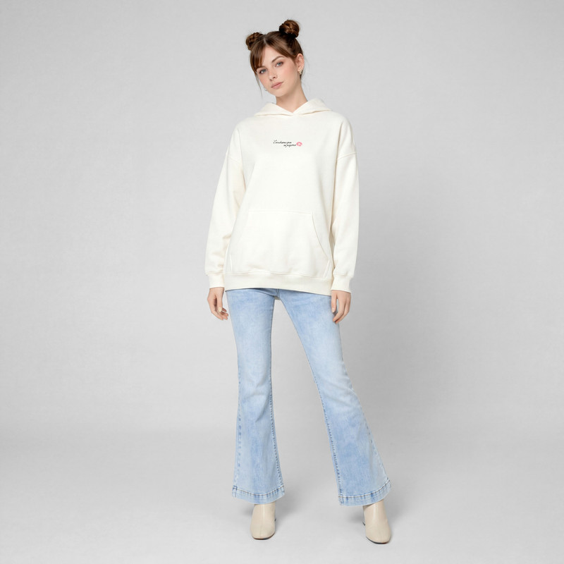 POLERAS HOODIE YUNHΜ FRANELA MUJER - 2