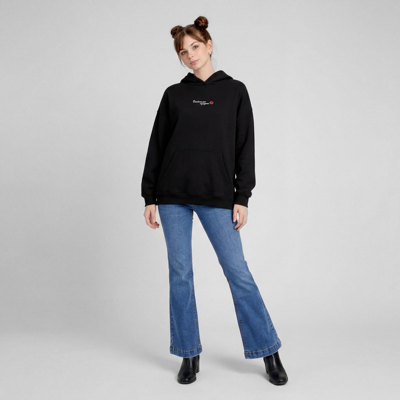 POLERAS HOODIE YUNHΜ FRANELA MUJER - 2