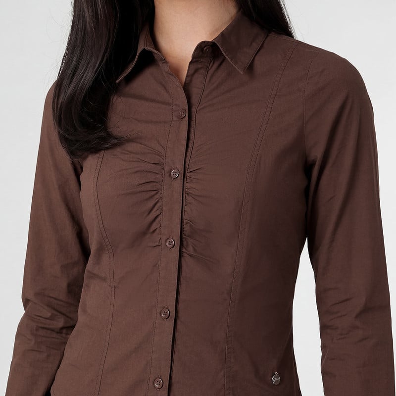 BLUSAS MODA YVANY POPELINA STRETCH MUJER - 4