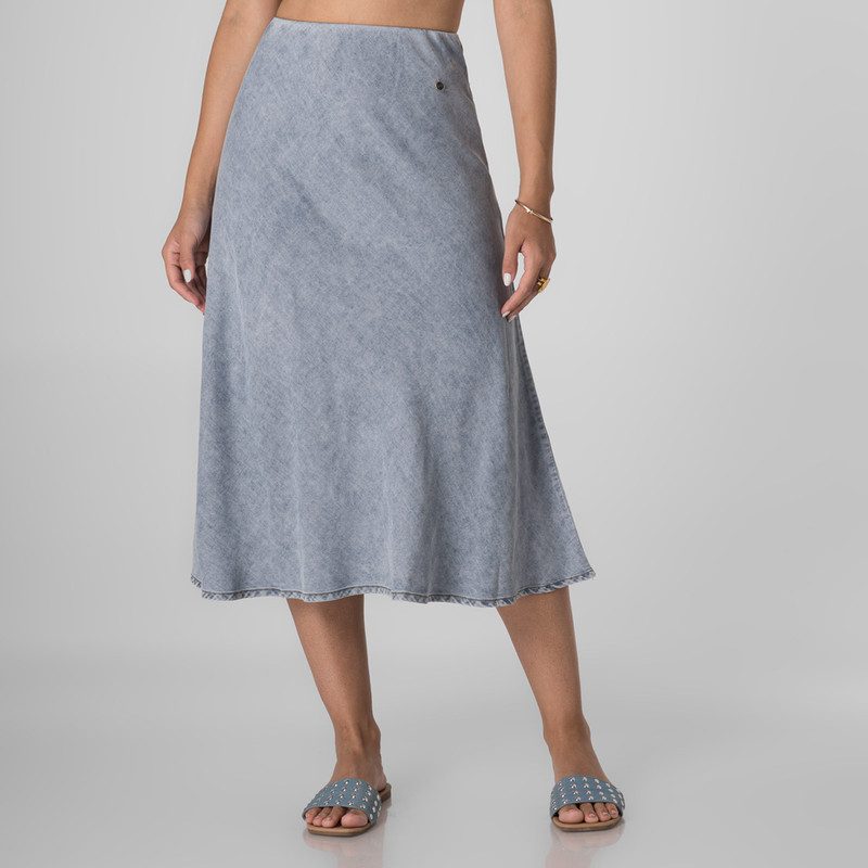 FALDAS FALDA LAR LINDY DENIM MUJER - 1
