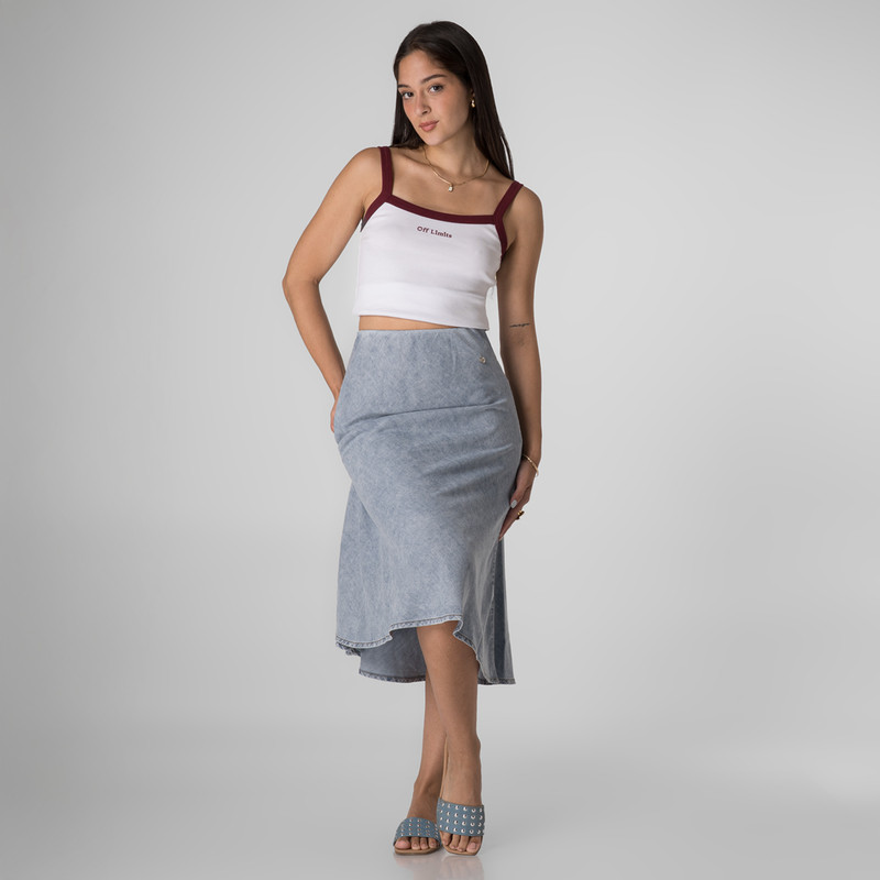 FALDAS FALDA LAR LINDY DENIM MUJER - 2