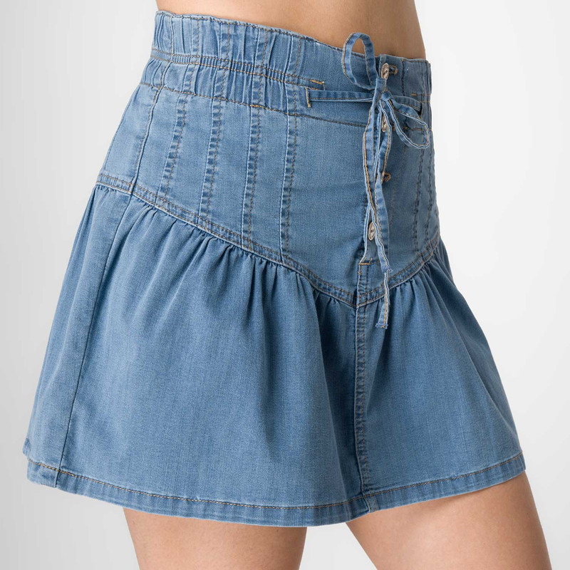 FALDAS FALDA 3/4 MOLANY DENIM MUJER - 4