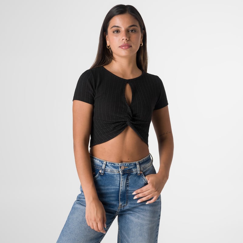 POLOS MODA DARALI-S RIB LYCRADO MUJER - 1