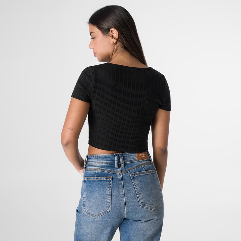 POLOS MODA DARALI-S RIB LYCRADO MUJER - 3