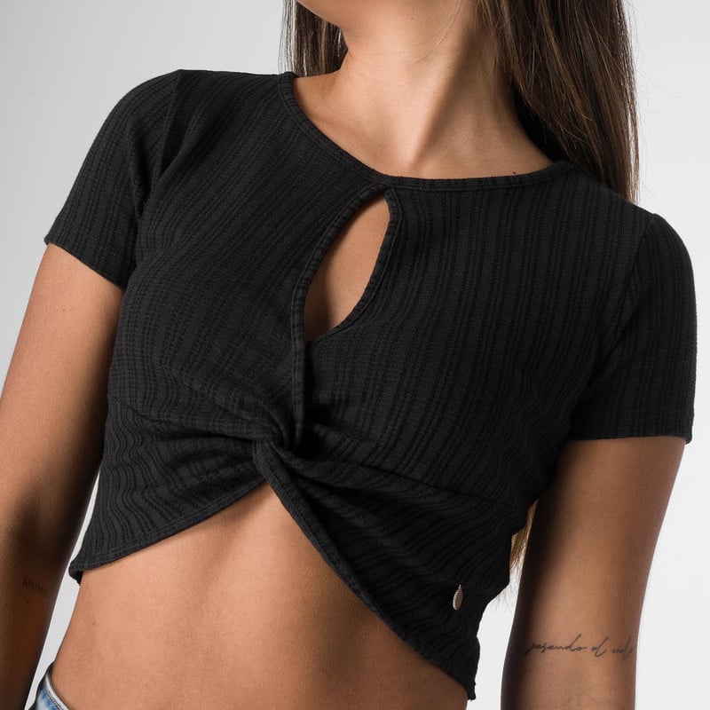 POLOS MODA DARALI-S RIB LYCRADO MUJER - 4