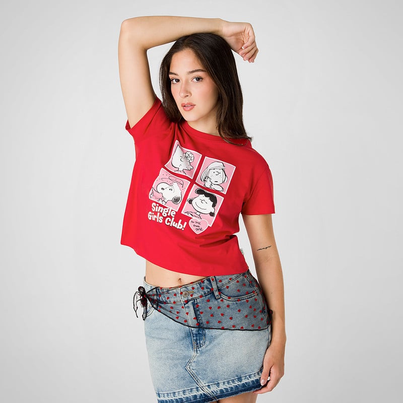POLO MODA MORELA-SNOOPY JERSEY MUJER - 1