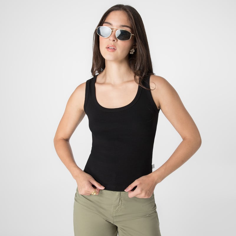 TOPS BIVIDI MYNI 2 RIB LYCRADO MUJER - 1