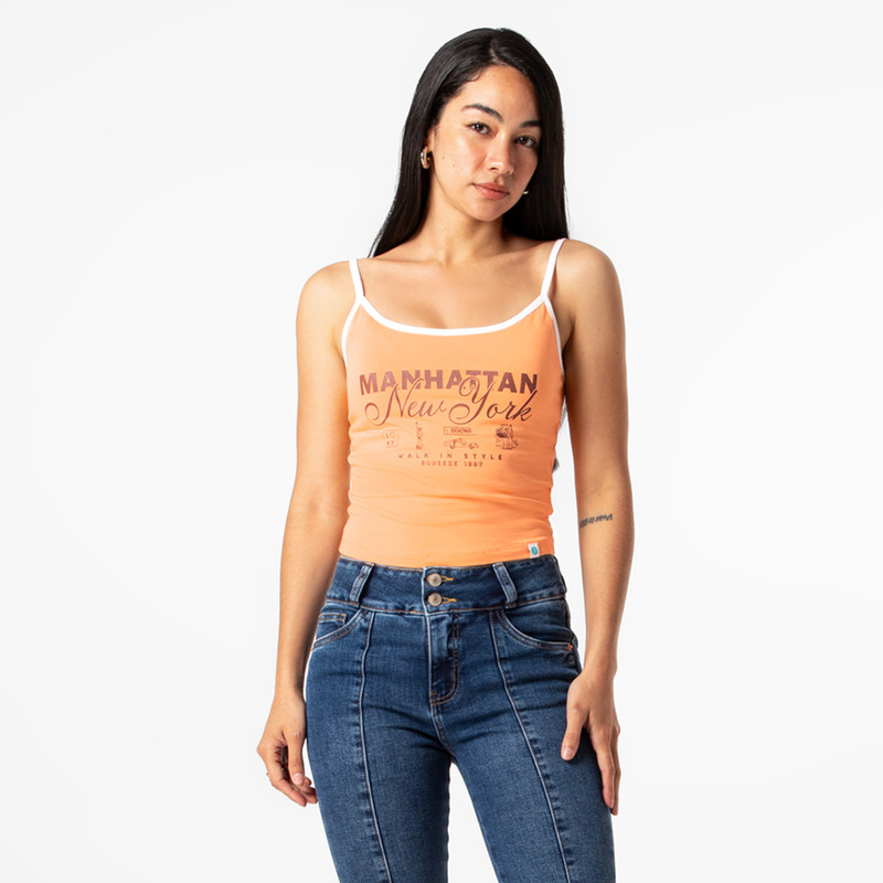 TOPS MODA KARITZIAP JERSEY FULL LYCRA MUJER - 1