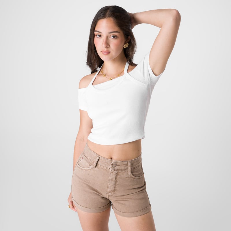 POLO MODA XIANIAT RIB LYCRADO MUJER - 1