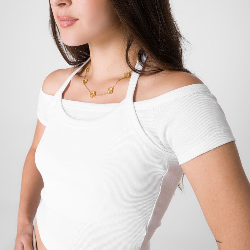POLO MODA XIANIAT RIB LYCRADO MUJER - 4