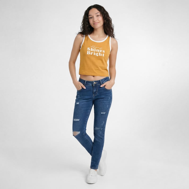 POLOS CROPP AMHELIE JERSEY FULL LYCRA MUJER - 2