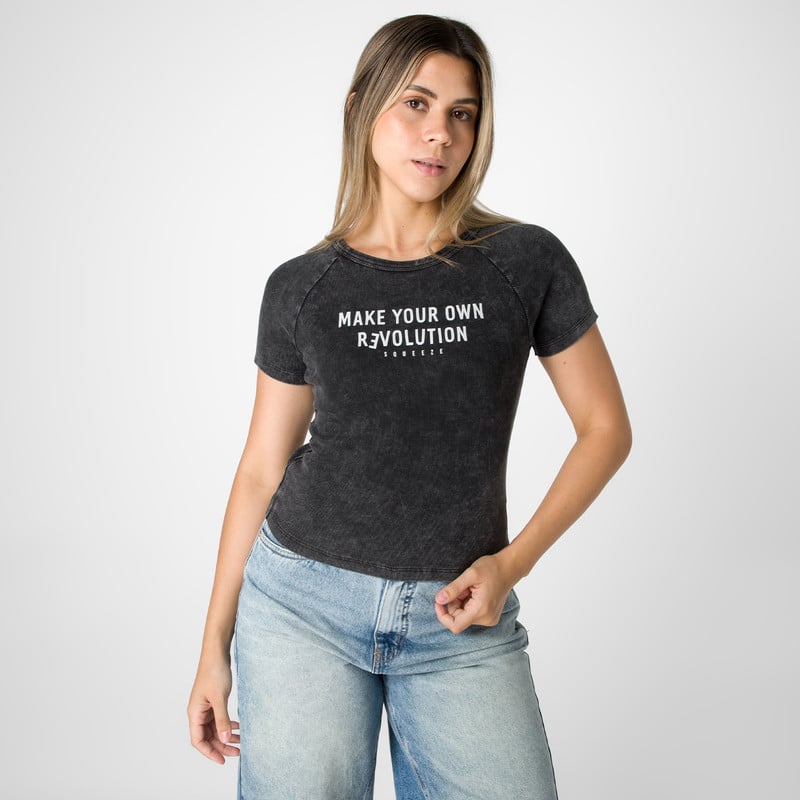 POLO MODA MAGNIE RIB LYCRADO MUJER - 1
