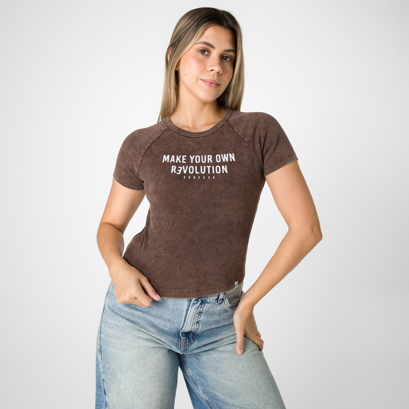 POLO MODA MAGNIE RIB LYCRADO MUJER - 1