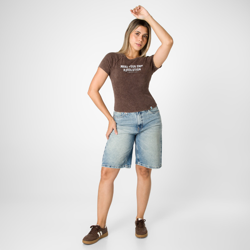 POLO MODA MAGNIE RIB LYCRADO MUJER - 2