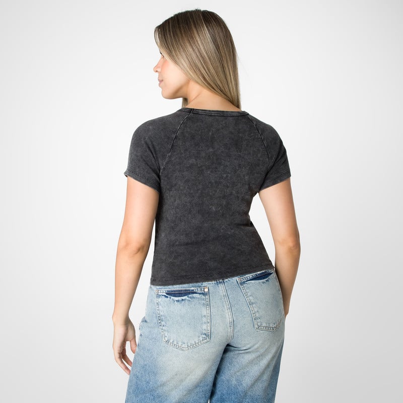 POLO MODA MAGNIE RIB LYCRADO MUJER - 3