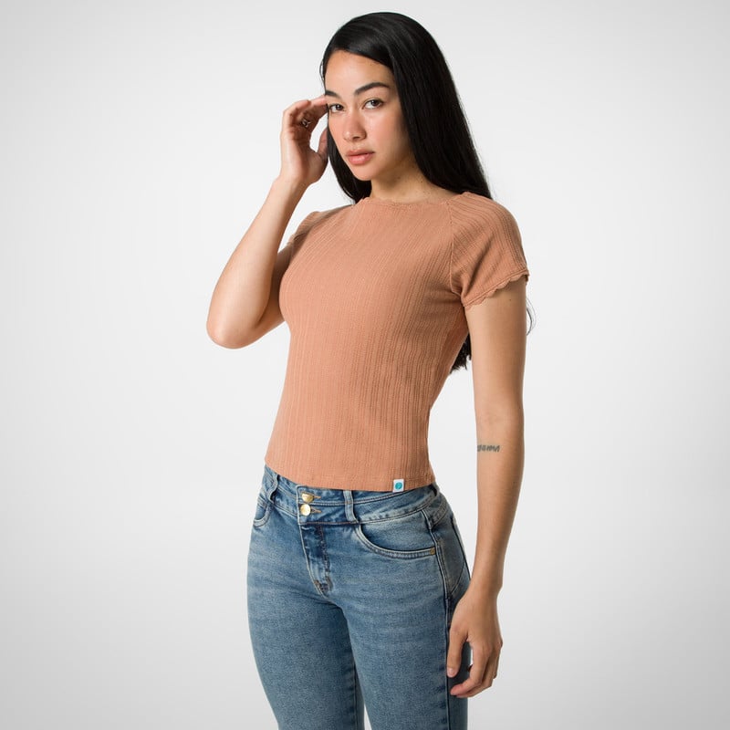 POLO MODA DALALIA RIB MUJER - 1