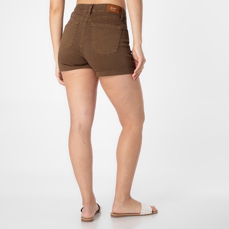 SHORTS SHORT HOLISA DRILL DRILL STRETCH MUJER - 3