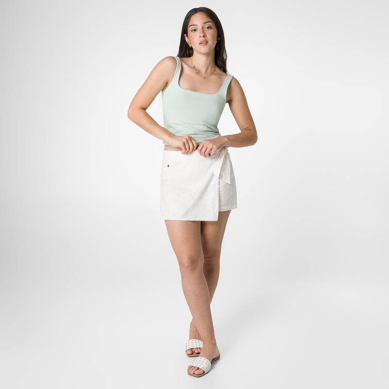 SHORTS MINI SHOR LOREE BRODERY MUJER - 2