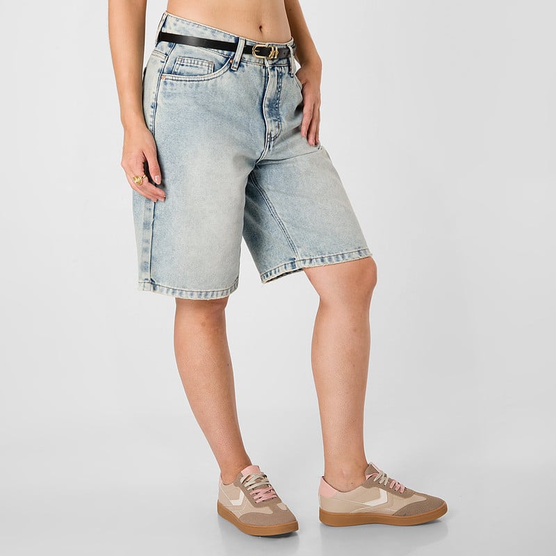 CROPPED JORTS GYZELLIE DENIM MUJER - 1