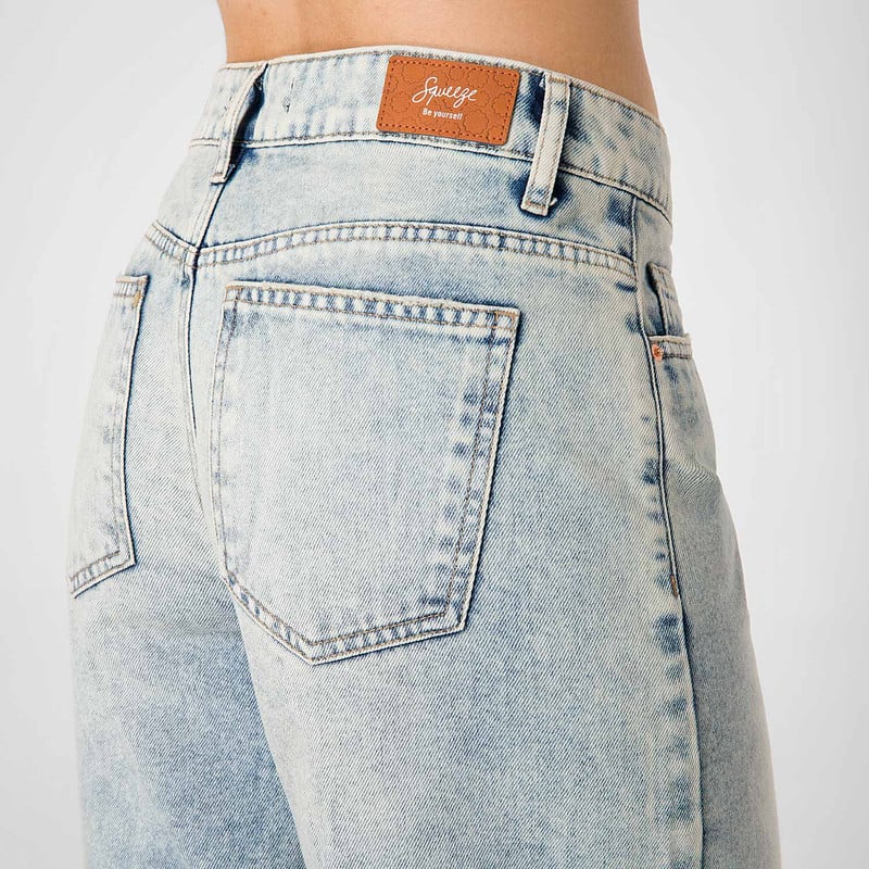CROPPED JORTS GYZELLIE DENIM MUJER - 4