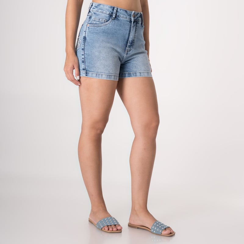 SHORTS SHORT CELINNEH DENIM STRETCH MUJER - 3