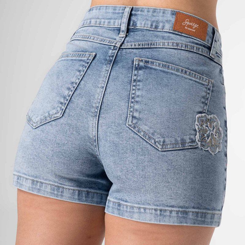 SHORTS SHORT CELINNEH DENIM STRETCH MUJER - 5