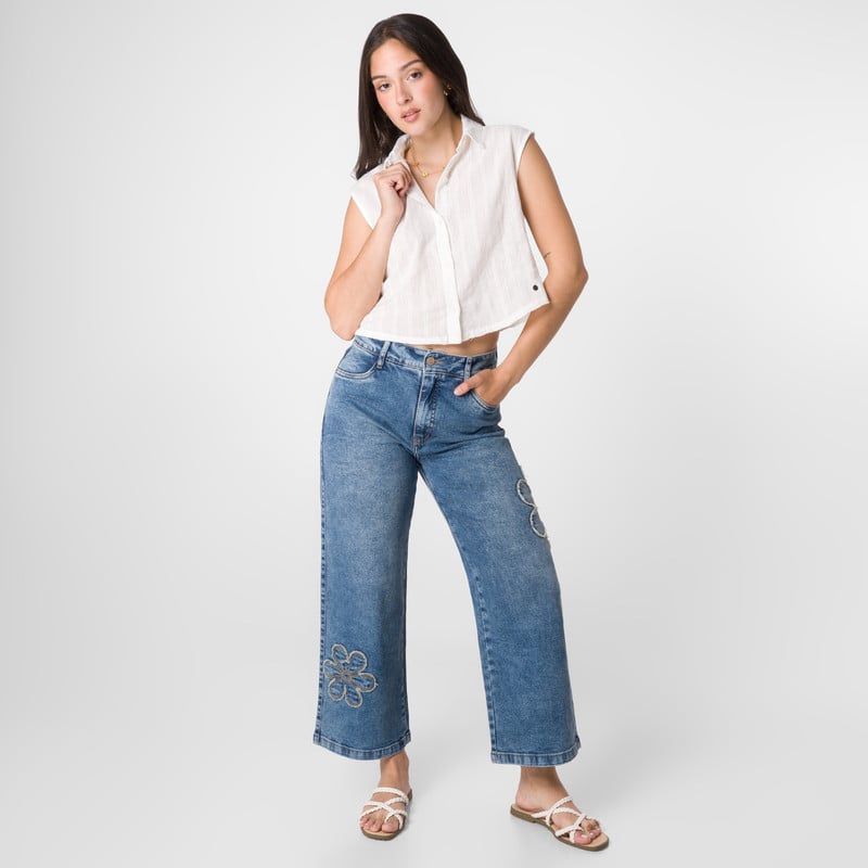 BLUSAS MODA FAIRHA LINO MUJER - 2