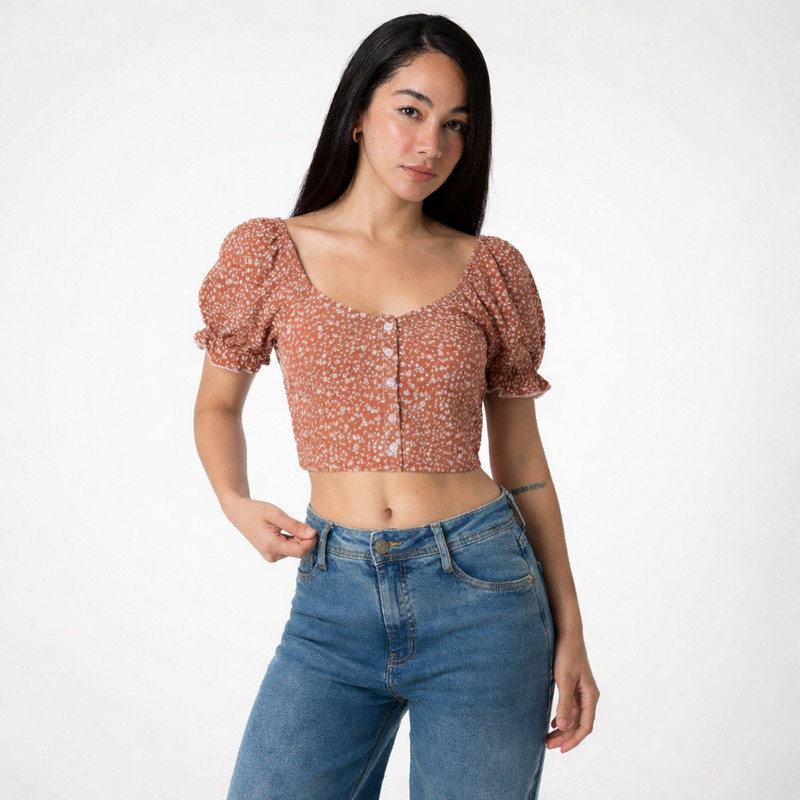 BLUSAS MODA BABETY POPELINA MUJER - 1