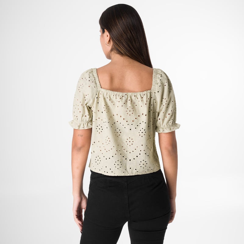 BLUSAS MODA VERONNA BRODERY MUJER - 3