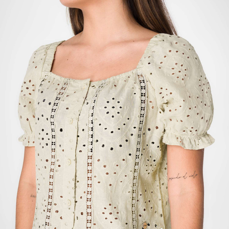 BLUSAS MODA VERONNA BRODERY MUJER - 4