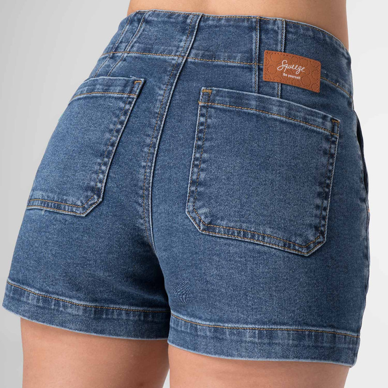 SHORTS SHORT EVANNIH DENIM STRETCH MUJER - 5