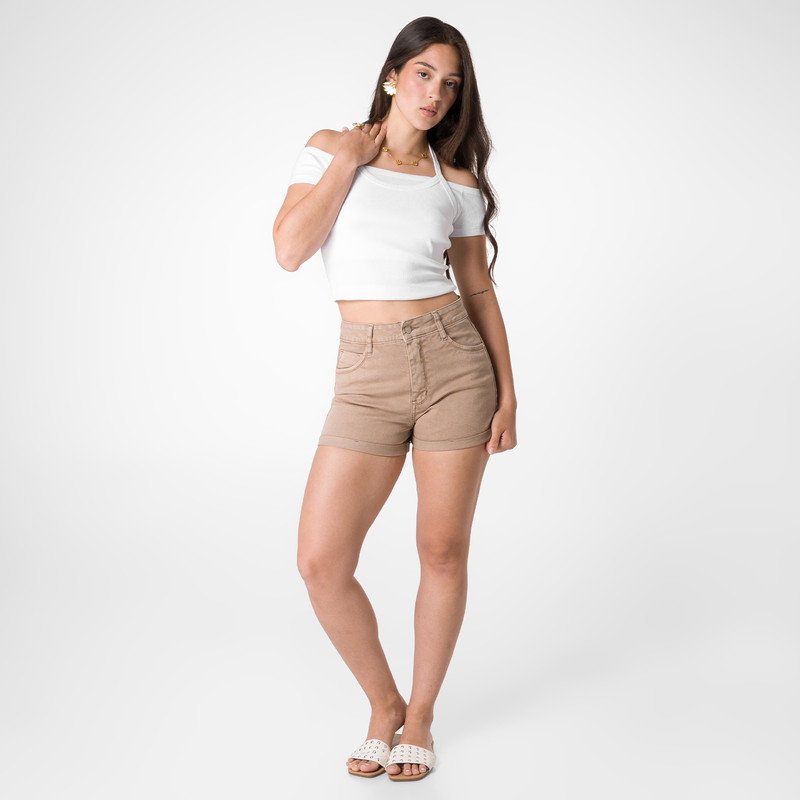 SHORTS SHORT HOLISA 1 DRILL STRETCH MUJER - 2