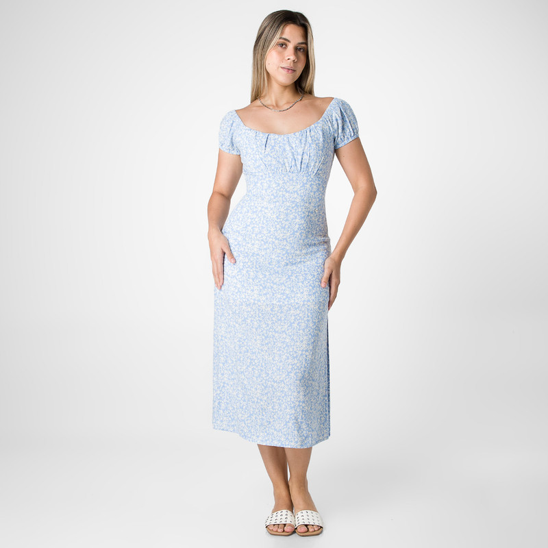 VESTIDOS MAHELIAN POPELINA MUJER - 1
