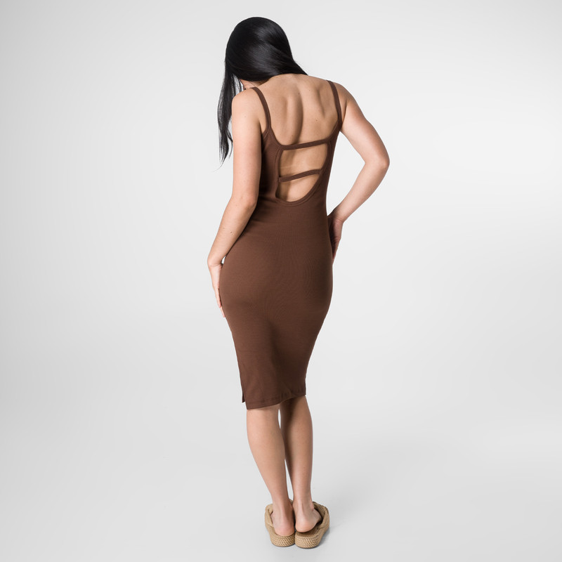 VESTIDOS NIHAIL RIB LYCRADO MUJER - 3