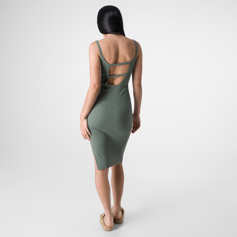VESTIDOS NIHAIL RIB LYCRADO MUJER - 3