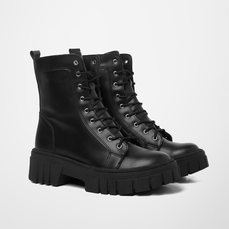 CALZADO BOTINES LYONNI CUERINA MUJER - 1