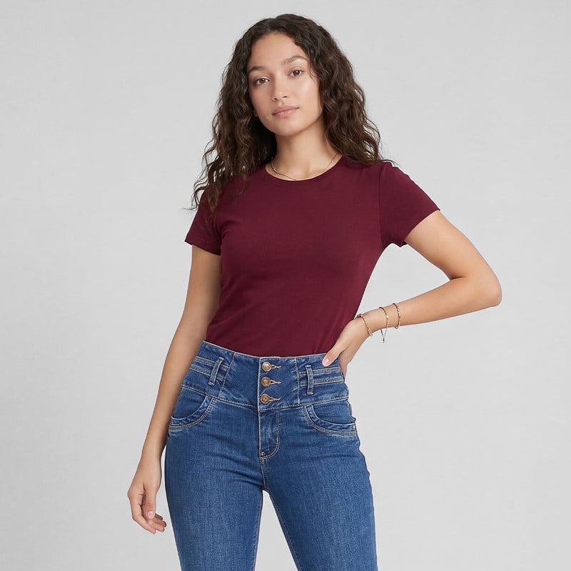 POLOS TSHIRT MELLS REG JERSEY FULL LYCRA MUJER - 1