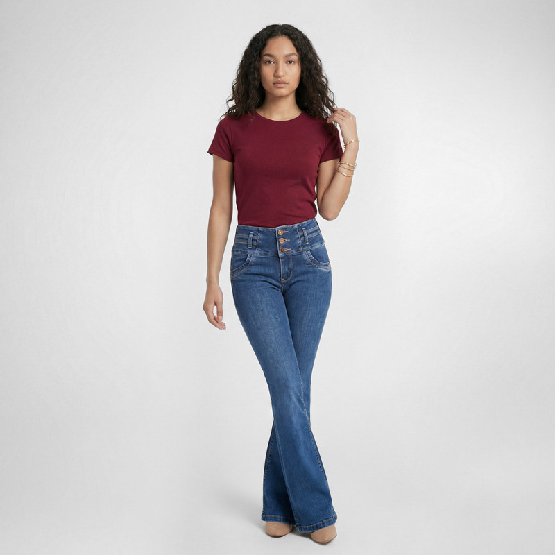 POLOS TSHIRT MELLS REG JERSEY FULL LYCRA MUJER - 2