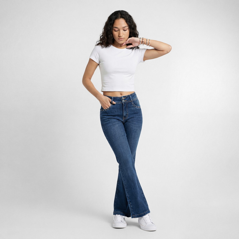 PANTALON MODA IRELITH DENIM STRETCH MUJER - 2