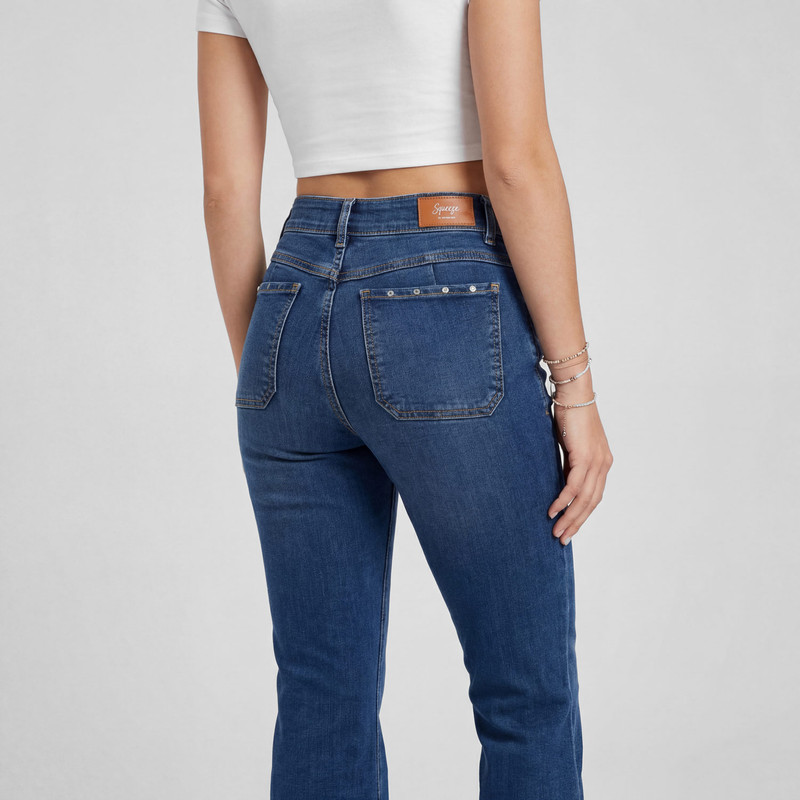 PANTALON MODA IRELITH DENIM STRETCH MUJER - 5