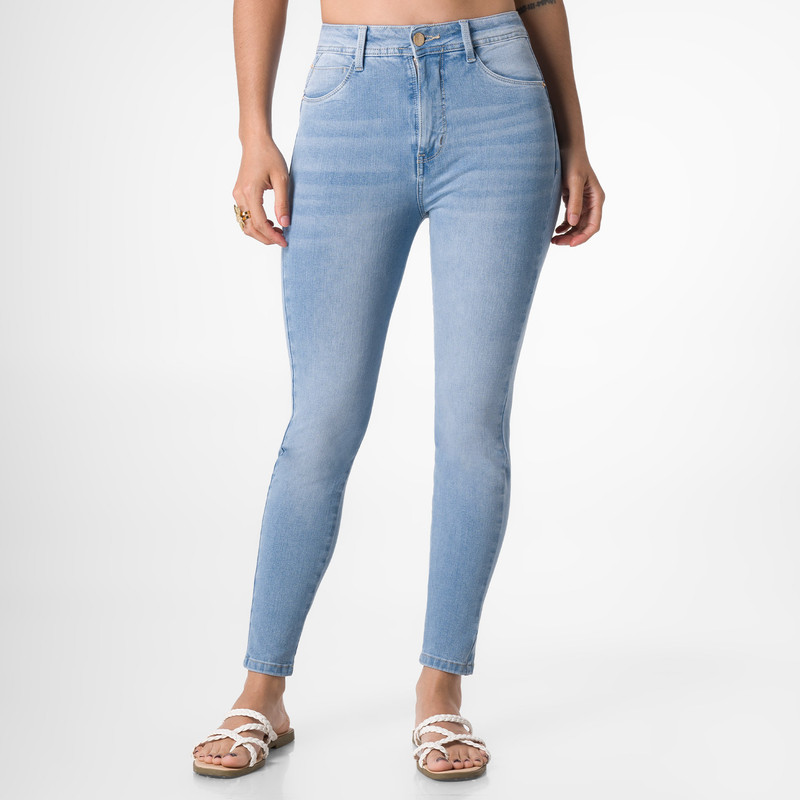 PANTALON CLASICO REBEKHA DENIM STRETCH MUJER - 1