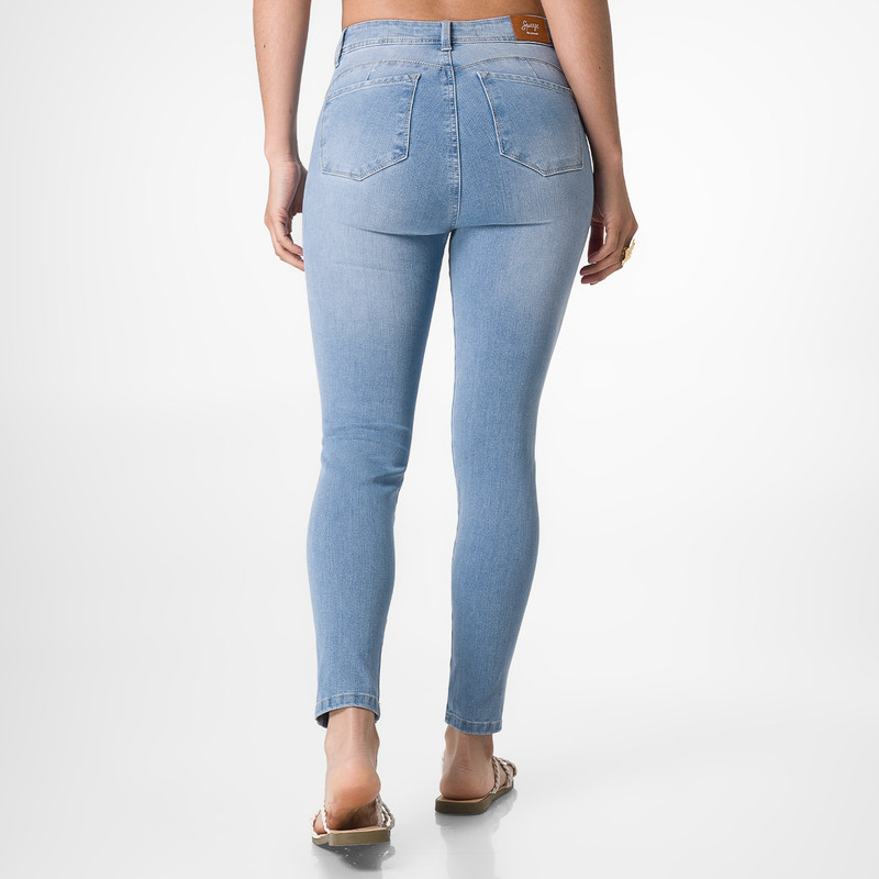 PANTALON CLASICO REBEKHA DENIM STRETCH MUJER - 3